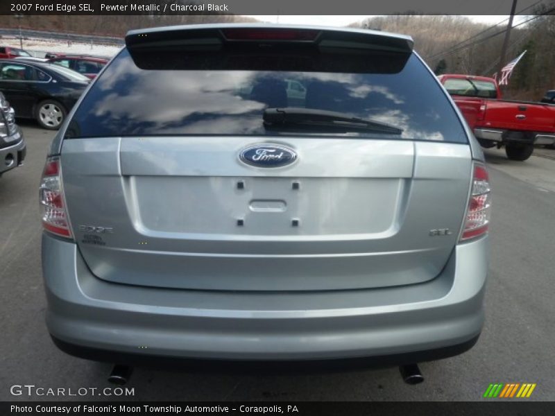 Pewter Metallic / Charcoal Black 2007 Ford Edge SEL