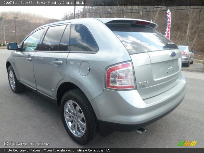 Pewter Metallic / Charcoal Black 2007 Ford Edge SEL