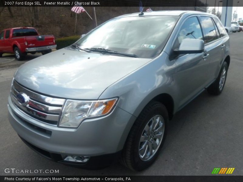 Pewter Metallic / Charcoal Black 2007 Ford Edge SEL