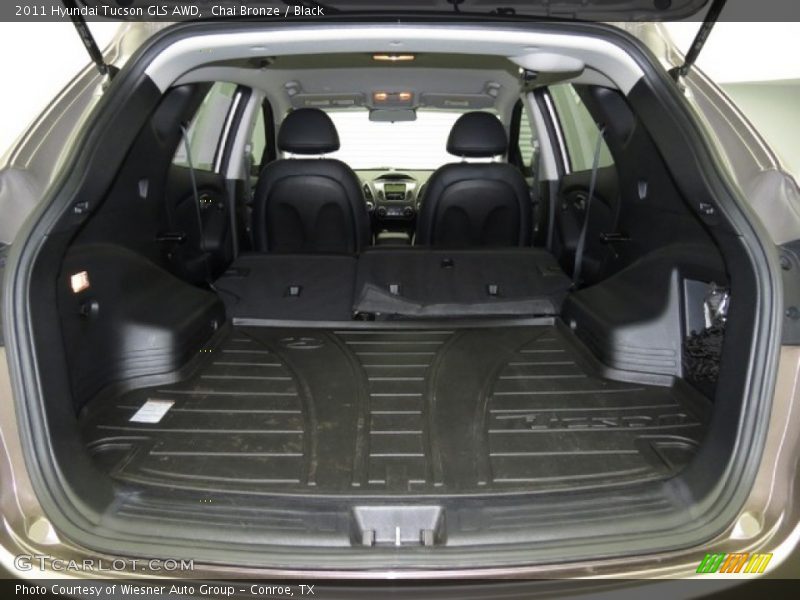 Chai Bronze / Black 2011 Hyundai Tucson GLS AWD