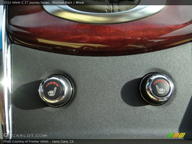 Obsidian Black / Wheat 2010 Infiniti G 37 Journey Sedan
