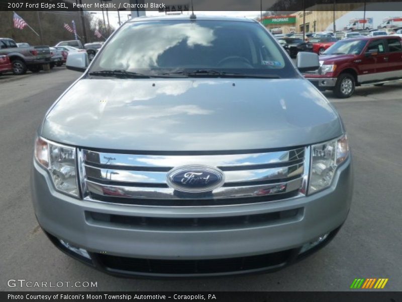Pewter Metallic / Charcoal Black 2007 Ford Edge SEL