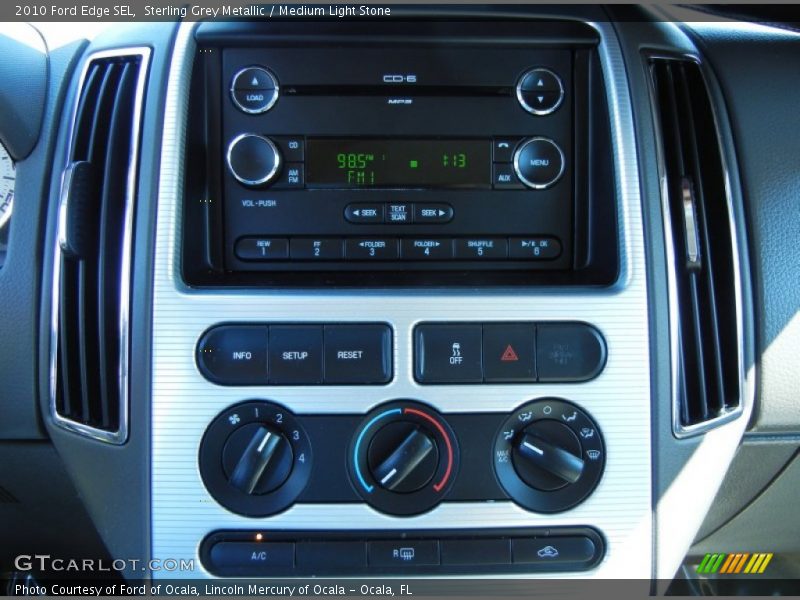 Sterling Grey Metallic / Medium Light Stone 2010 Ford Edge SEL