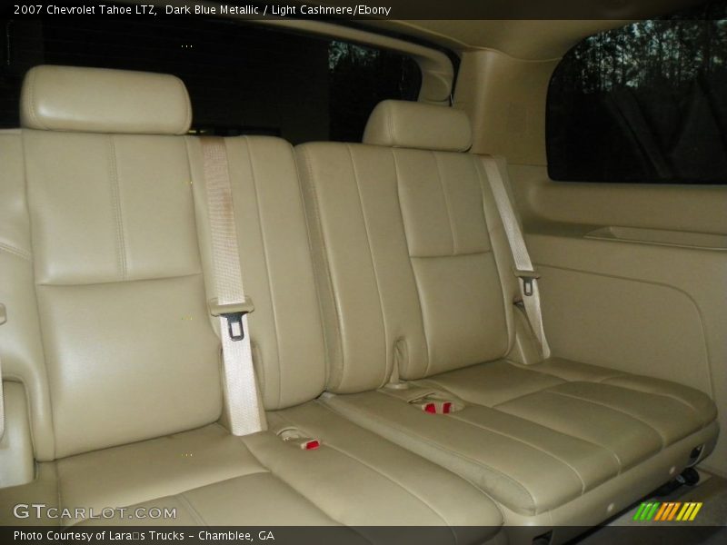 Dark Blue Metallic / Light Cashmere/Ebony 2007 Chevrolet Tahoe LTZ