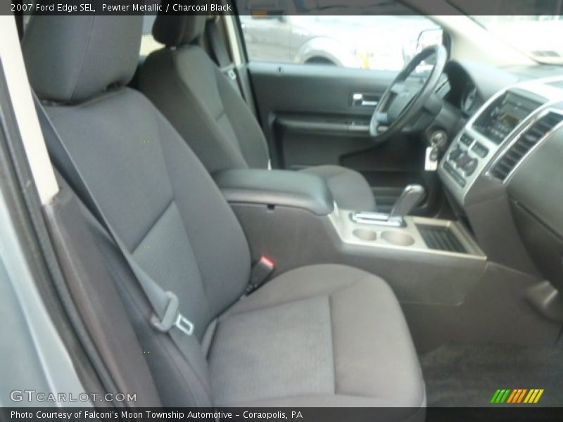 Pewter Metallic / Charcoal Black 2007 Ford Edge SEL