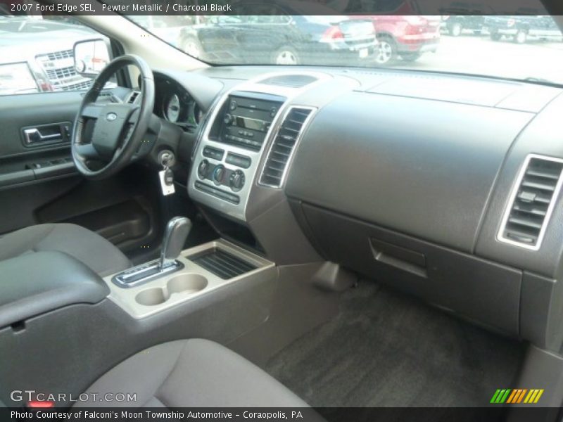 Pewter Metallic / Charcoal Black 2007 Ford Edge SEL