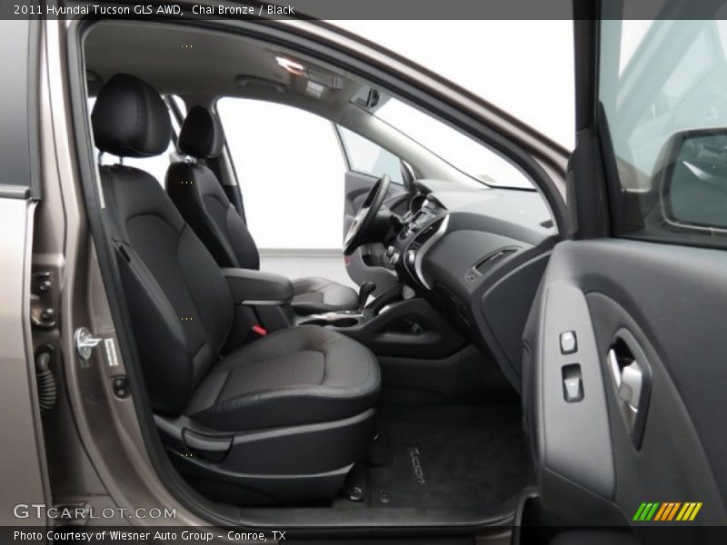 Chai Bronze / Black 2011 Hyundai Tucson GLS AWD