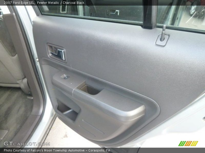 Pewter Metallic / Charcoal Black 2007 Ford Edge SEL