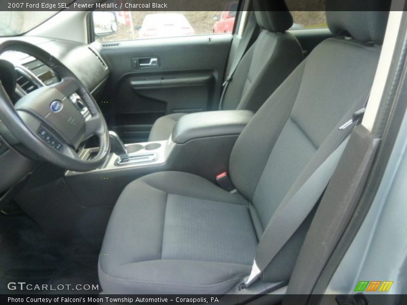 Pewter Metallic / Charcoal Black 2007 Ford Edge SEL