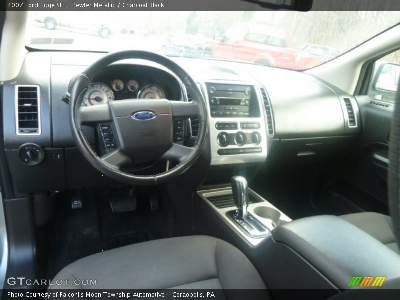 Pewter Metallic / Charcoal Black 2007 Ford Edge SEL
