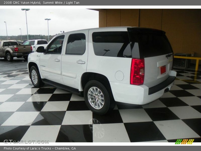 Summit White / Light Tan 2008 GMC Yukon Hybrid