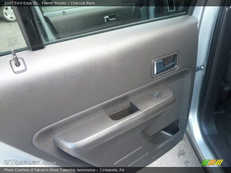 Pewter Metallic / Charcoal Black 2007 Ford Edge SEL
