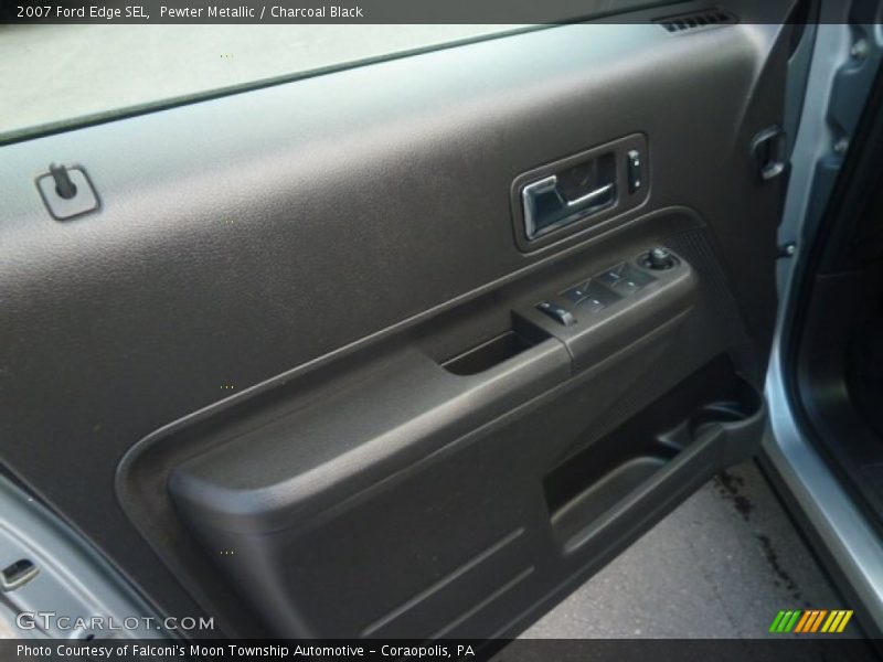 Pewter Metallic / Charcoal Black 2007 Ford Edge SEL