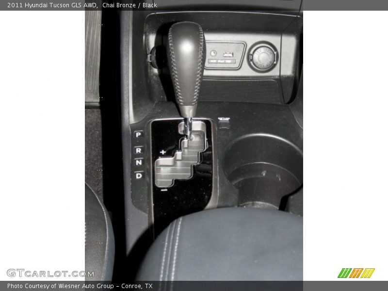 Chai Bronze / Black 2011 Hyundai Tucson GLS AWD