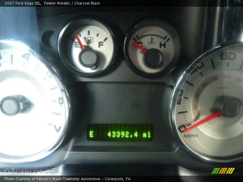 Pewter Metallic / Charcoal Black 2007 Ford Edge SEL