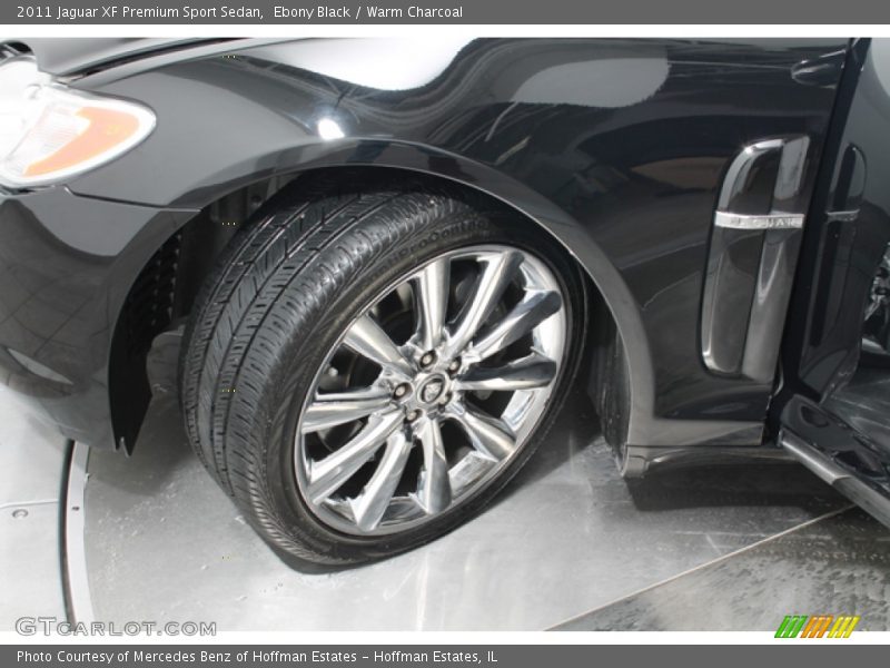 Ebony Black / Warm Charcoal 2011 Jaguar XF Premium Sport Sedan