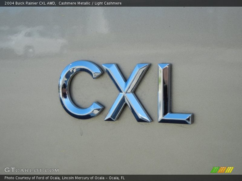 Cashmere Metallic / Light Cashmere 2004 Buick Rainier CXL AWD
