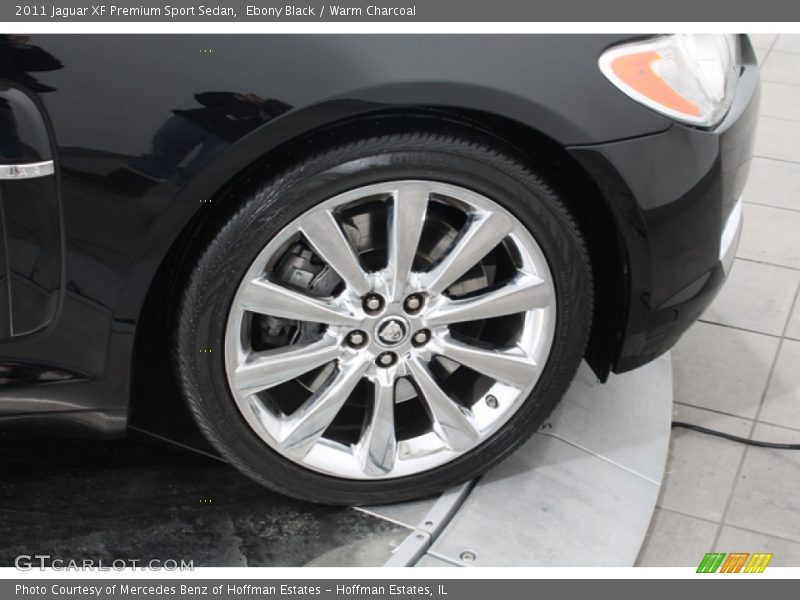 Ebony Black / Warm Charcoal 2011 Jaguar XF Premium Sport Sedan