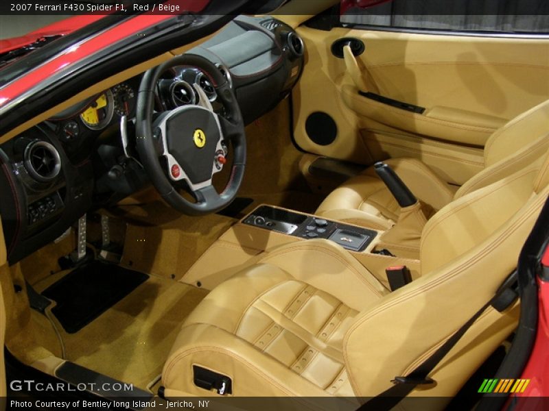 2007 Ferrari F430 Spider F1, Beige Leather Interior - 2007 Ferrari F430 Spider F1