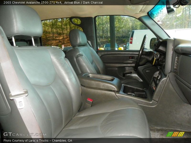 Arrival Blue / Dark Charcoal 2003 Chevrolet Avalanche 1500 Z71 4x4