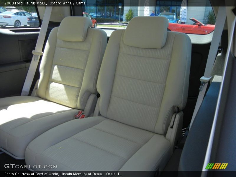 Oxford White / Camel 2008 Ford Taurus X SEL