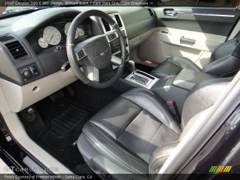 Dark Slate Gray/Light Graystone Interior - 2007 300 C SRT Design 