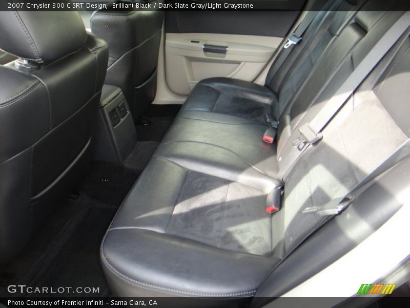 Rear Seat of 2007 300 C SRT Design