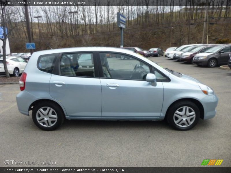  2007 Fit  Lunar Mist Blue Metallic