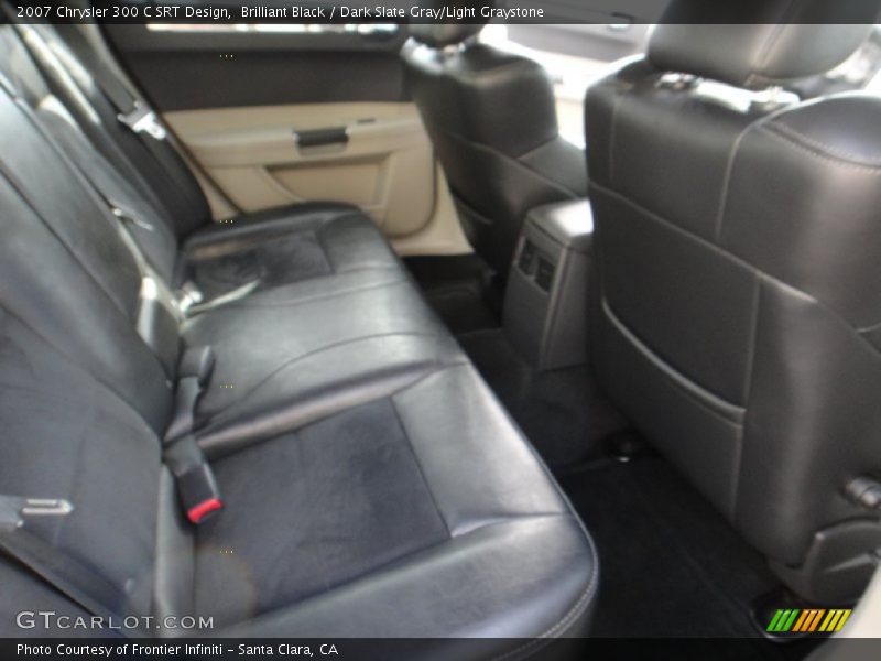 Brilliant Black / Dark Slate Gray/Light Graystone 2007 Chrysler 300 C SRT Design