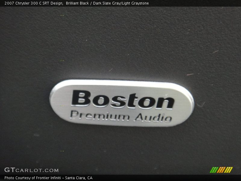 Audio System of 2007 300 C SRT Design