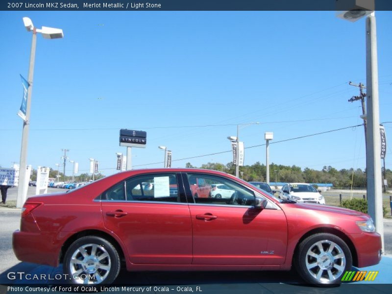  2007 MKZ Sedan Merlot Metallic