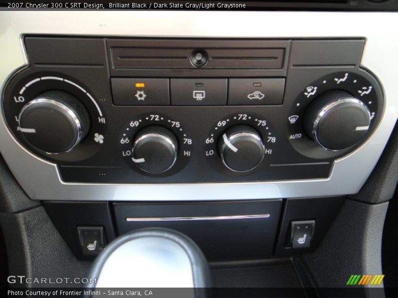 Controls of 2007 300 C SRT Design