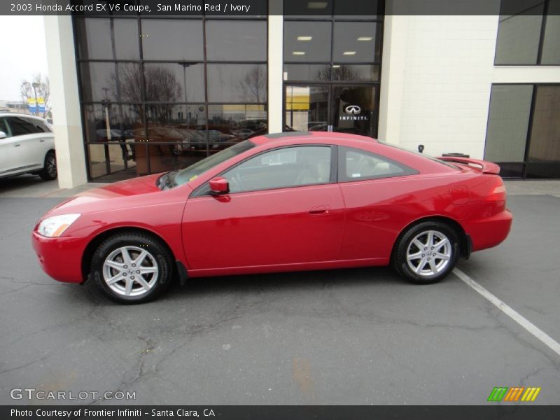  2003 Accord EX V6 Coupe San Marino Red