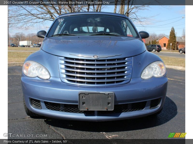 Marine Blue Pearl / Pastel Slate Gray 2007 Chrysler PT Cruiser Convertible