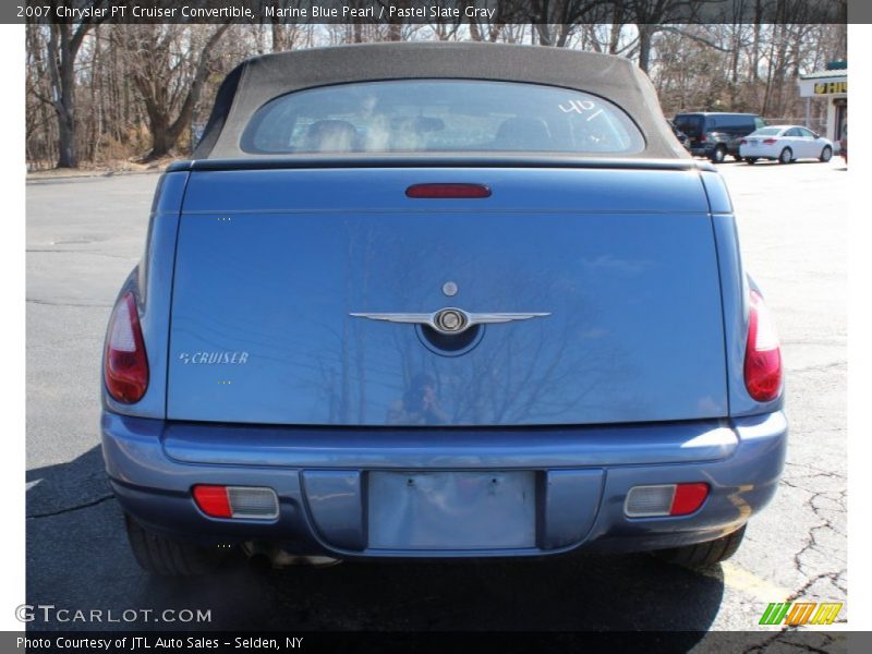 Marine Blue Pearl / Pastel Slate Gray 2007 Chrysler PT Cruiser Convertible