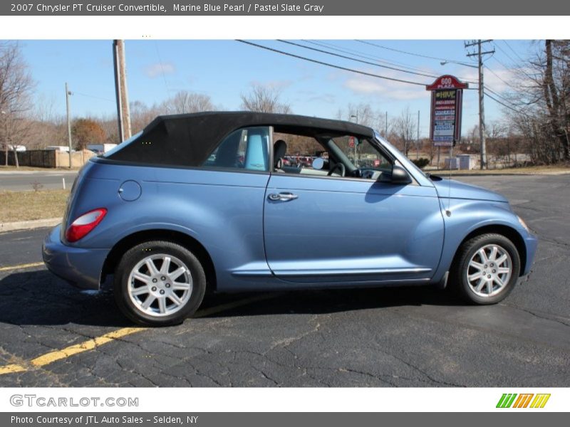 Marine Blue Pearl / Pastel Slate Gray 2007 Chrysler PT Cruiser Convertible