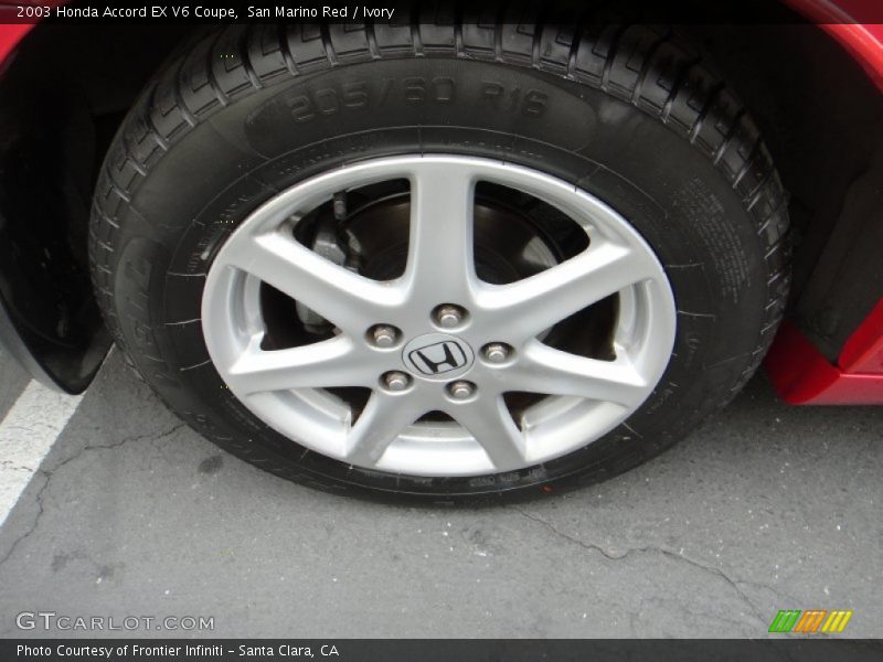  2003 Accord EX V6 Coupe Wheel