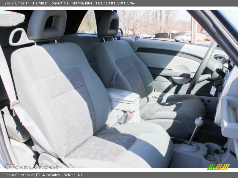 Marine Blue Pearl / Pastel Slate Gray 2007 Chrysler PT Cruiser Convertible