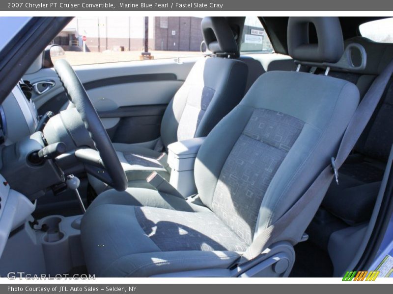 Marine Blue Pearl / Pastel Slate Gray 2007 Chrysler PT Cruiser Convertible