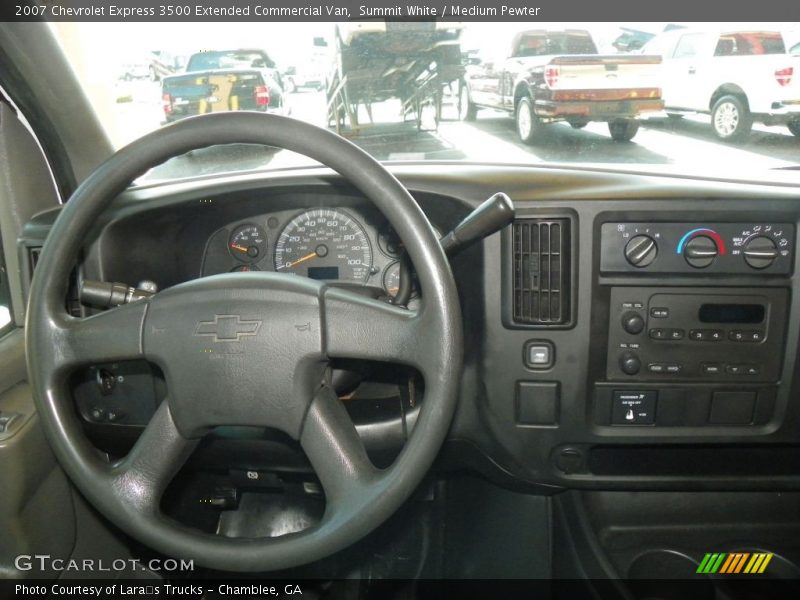 Dashboard of 2007 Express 3500 Extended Commercial Van