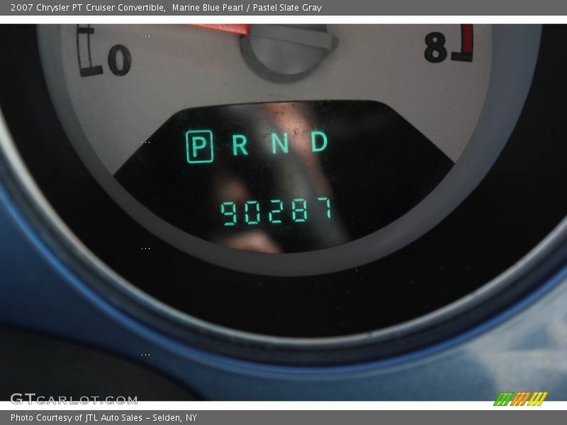 Marine Blue Pearl / Pastel Slate Gray 2007 Chrysler PT Cruiser Convertible