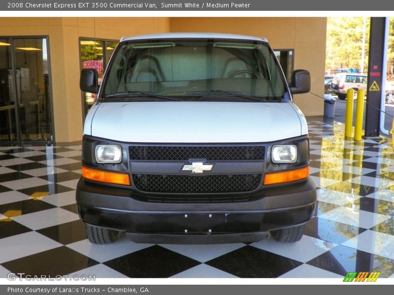 Summit White / Medium Pewter 2008 Chevrolet Express EXT 3500 Commercial Van