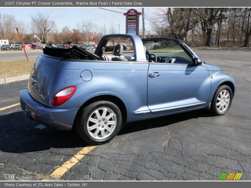 Marine Blue Pearl / Pastel Slate Gray 2007 Chrysler PT Cruiser Convertible