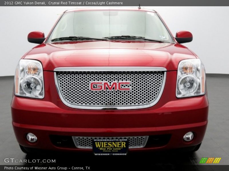 Crystal Red Tintcoat / Cocoa/Light Cashmere 2012 GMC Yukon Denali