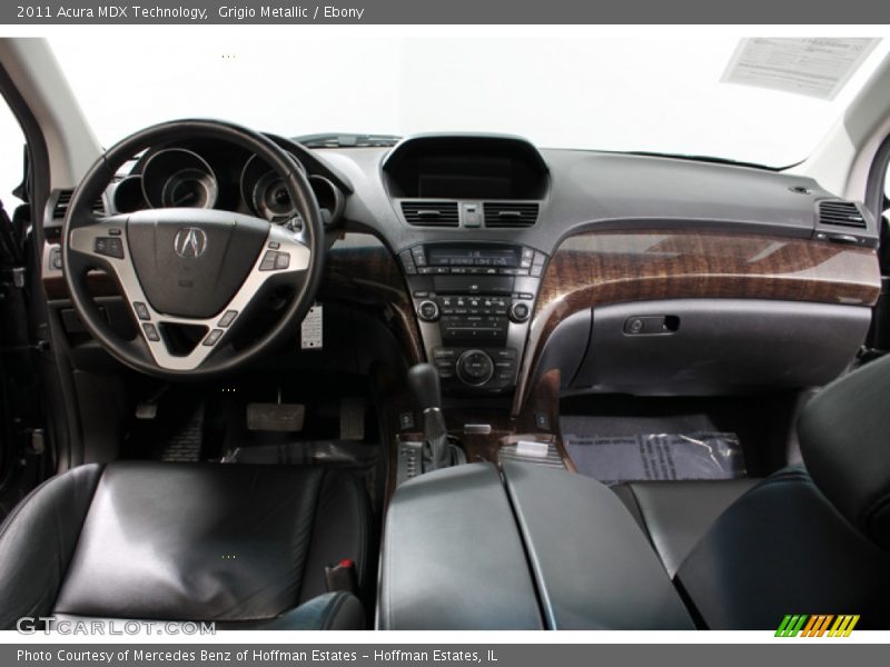 Grigio Metallic / Ebony 2011 Acura MDX Technology