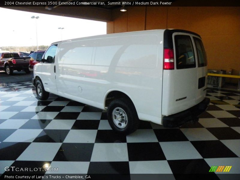 Summit White / Medium Dark Pewter 2004 Chevrolet Express 3500 Extended Commercial Van
