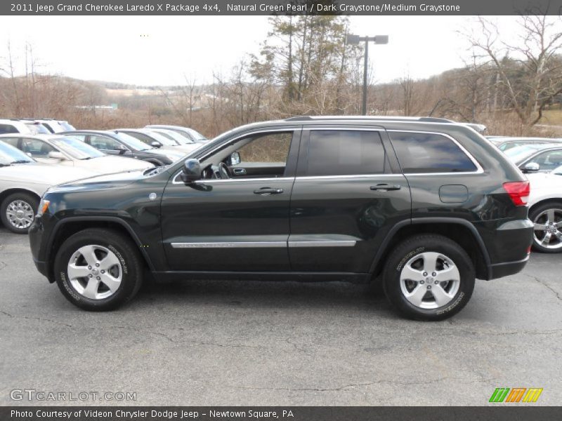  2011 Grand Cherokee Laredo X Package 4x4 Natural Green Pearl