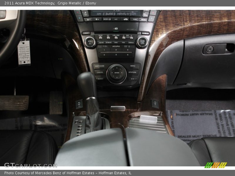 Grigio Metallic / Ebony 2011 Acura MDX Technology