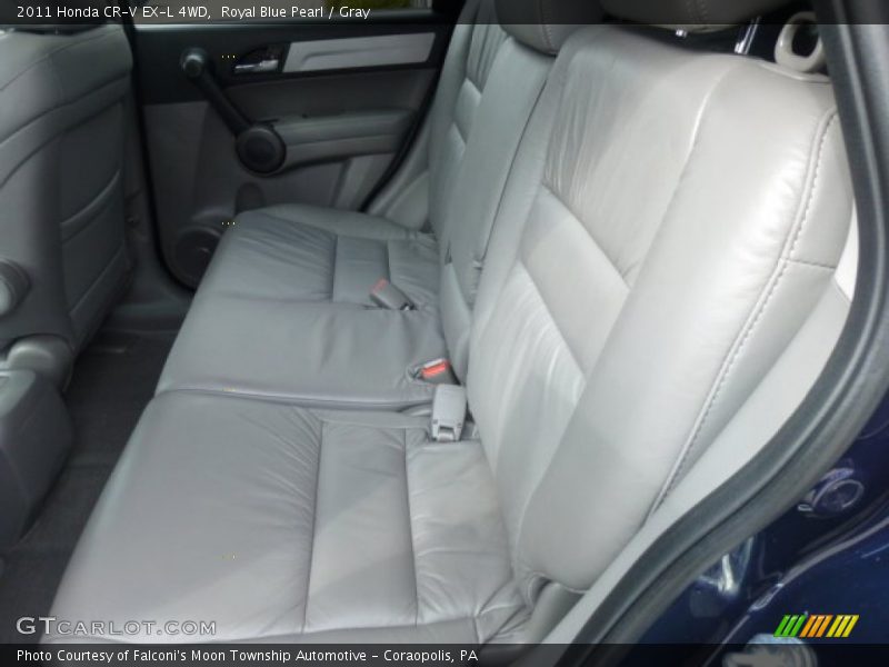 Royal Blue Pearl / Gray 2011 Honda CR-V EX-L 4WD