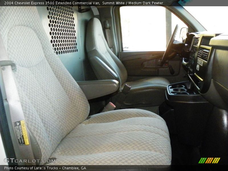 Summit White / Medium Dark Pewter 2004 Chevrolet Express 3500 Extended Commercial Van